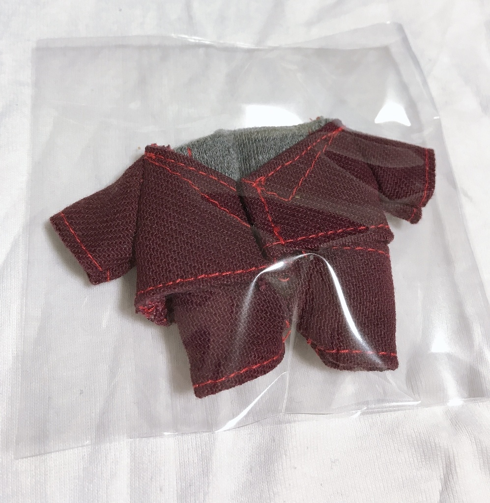 10センチぬい ぬい服 ジャケット風上着 ズボン インナー 3点セット♪