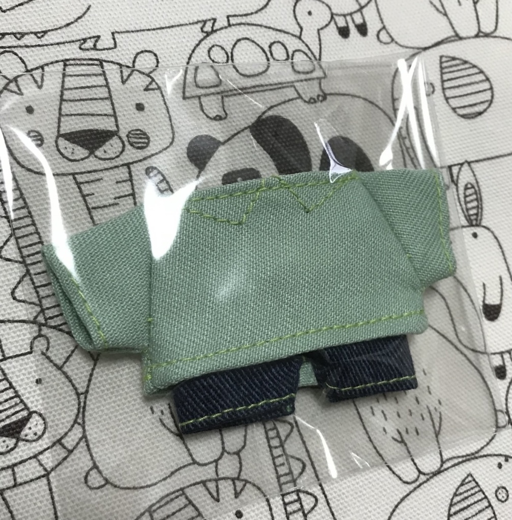 【あんしんBOOTHパック】 ぬい服 10センチぬいぐるみ シャツ シャツ風Tシャツ ズボン