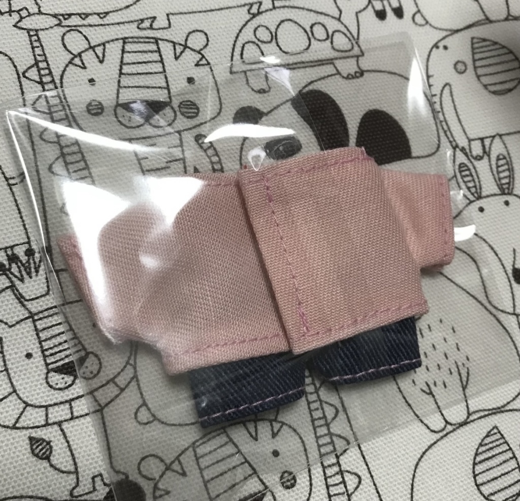 【あんしんBOOTHパック】 ぬい服 10センチぬいぐるみ シャツ シャツ風Tシャツ ズボン