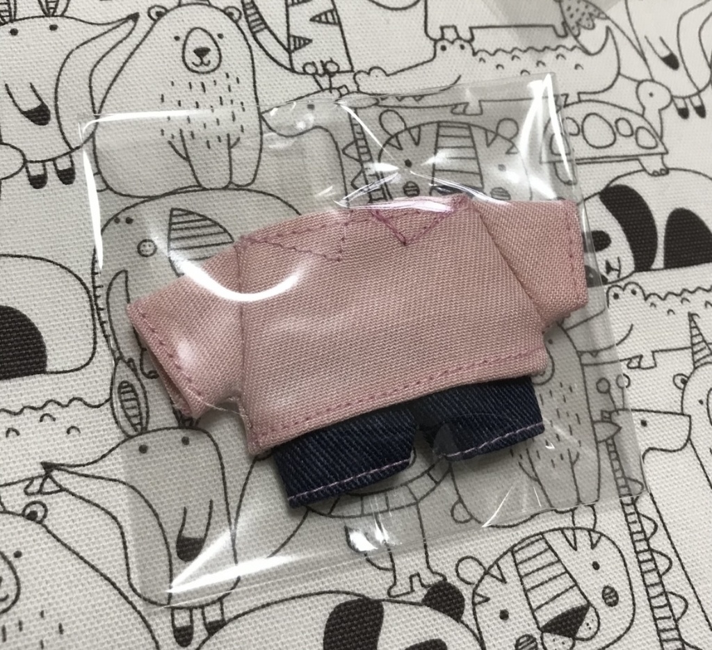 【あんしんBOOTHパック】 ぬい服 10センチぬいぐるみ シャツ シャツ風Tシャツ ズボン