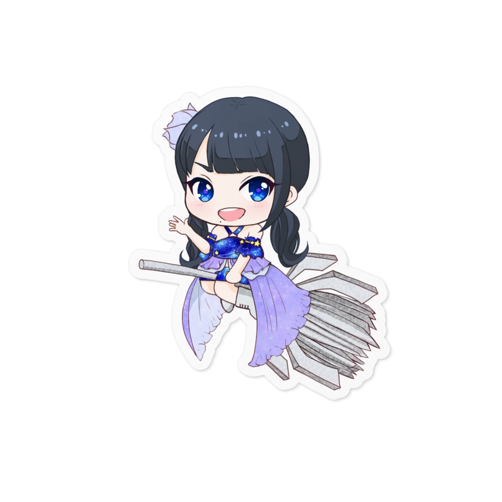 水樹奈々LIVE GALAXY魔女っ娘ステッカー