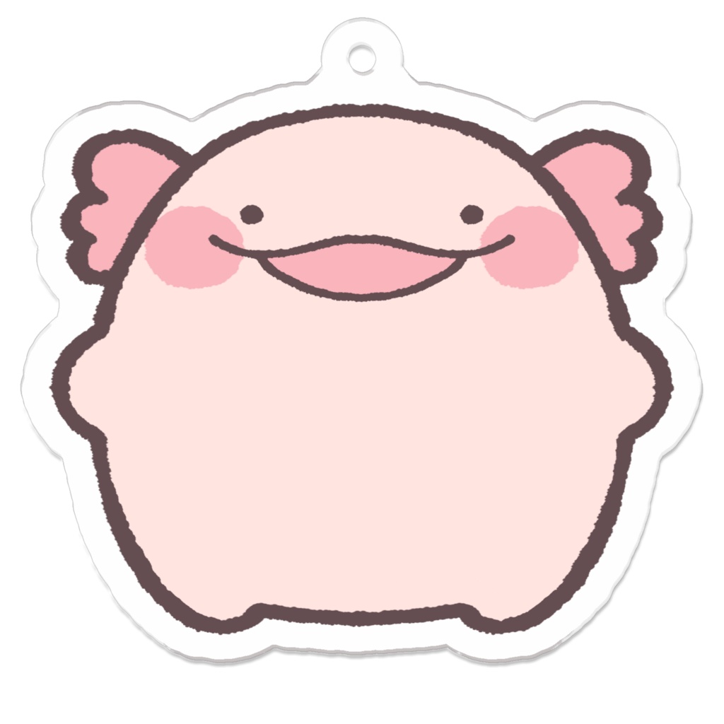 うぱつき アクリルキーホルダー