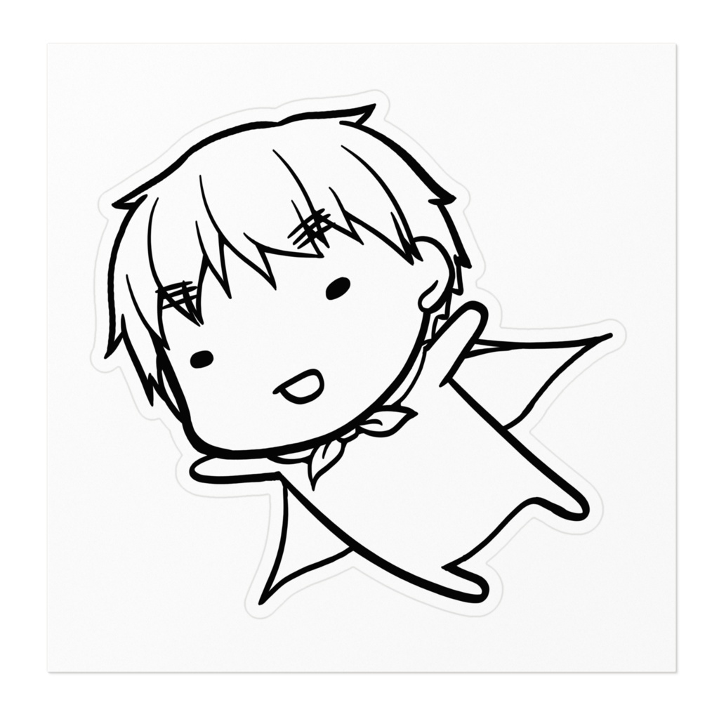 へたなまんが THE GENTLEMAN ステッカー