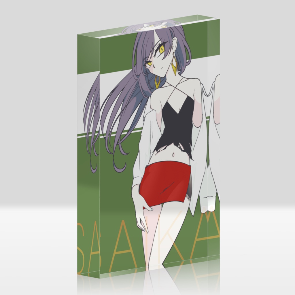 雑賀城 アクリルブロック