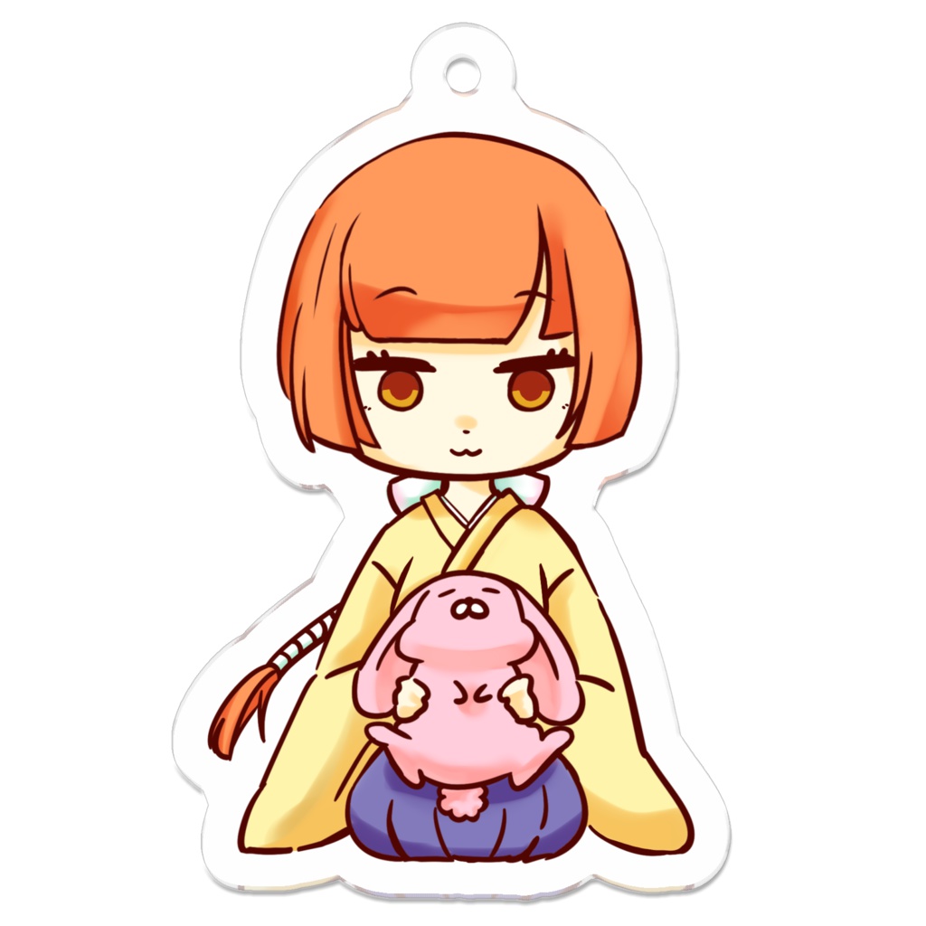 富山城アクリルキーホルダー