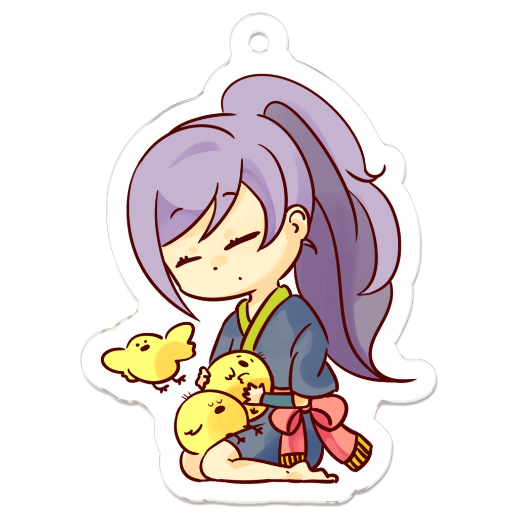 雑賀城アクリルキーホルダー