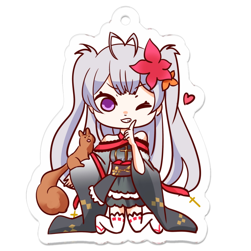 尾山城アクリルキーホルダー