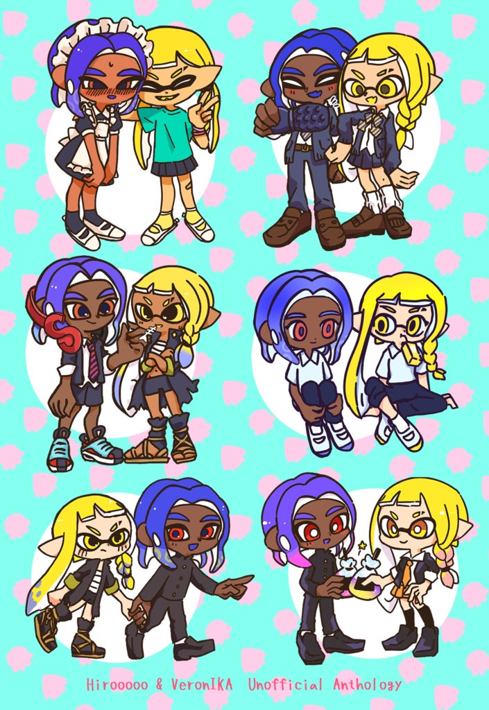 学パロポストカード ヒロニカアンソロ