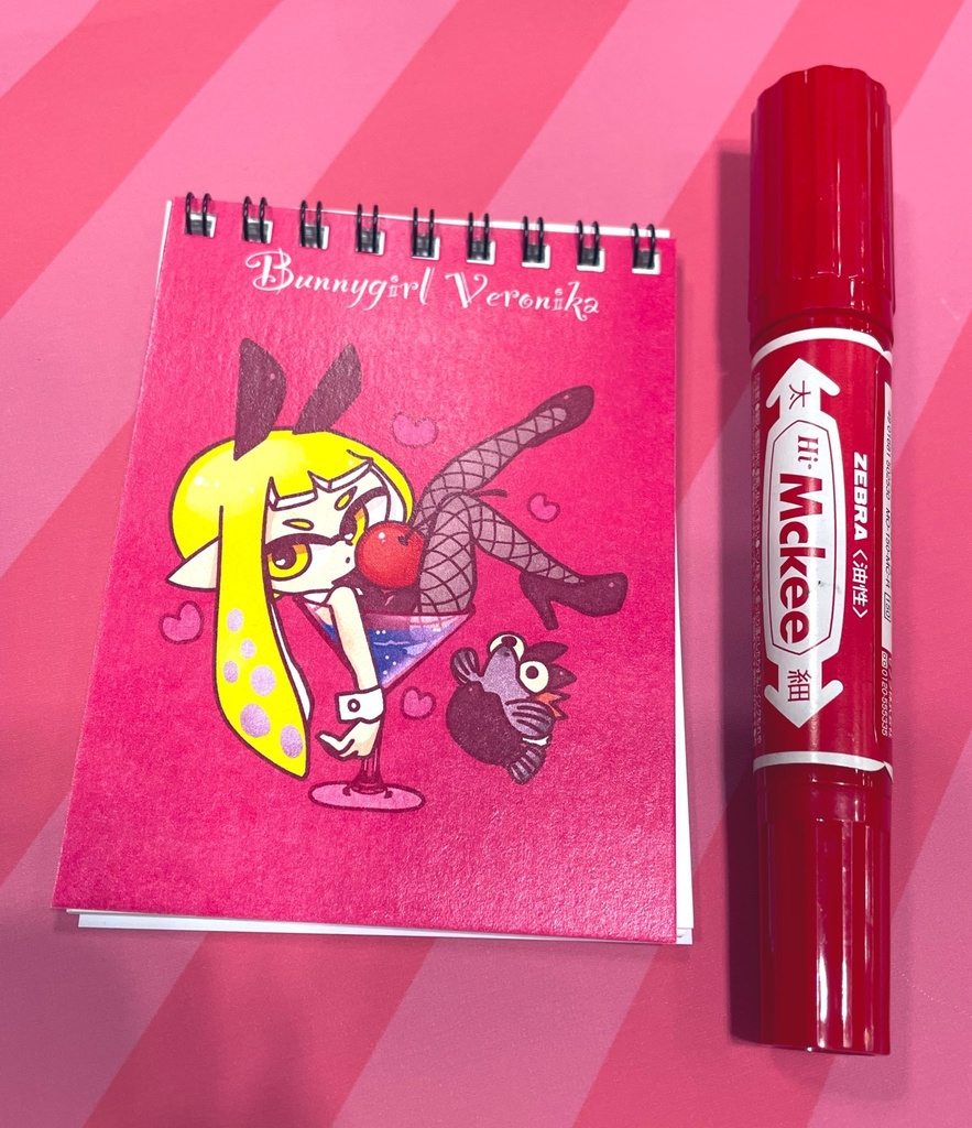 バニカメモ帳　パターンあり