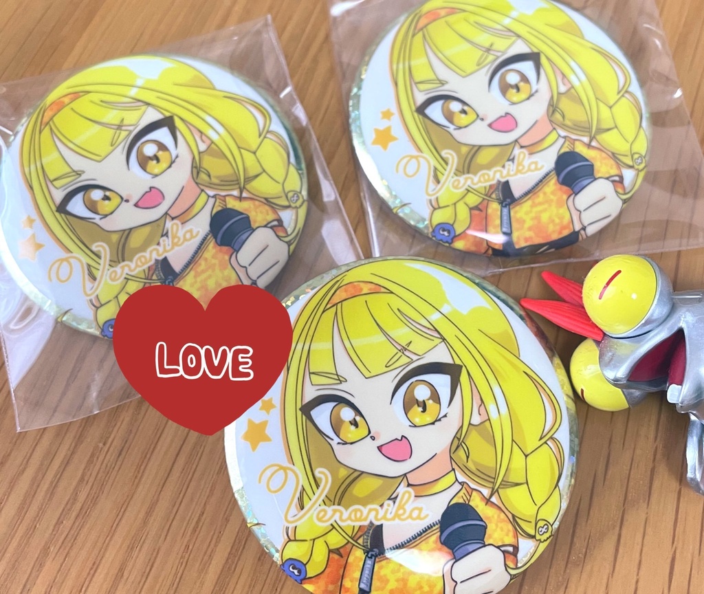 ニカちゃん缶バッジ