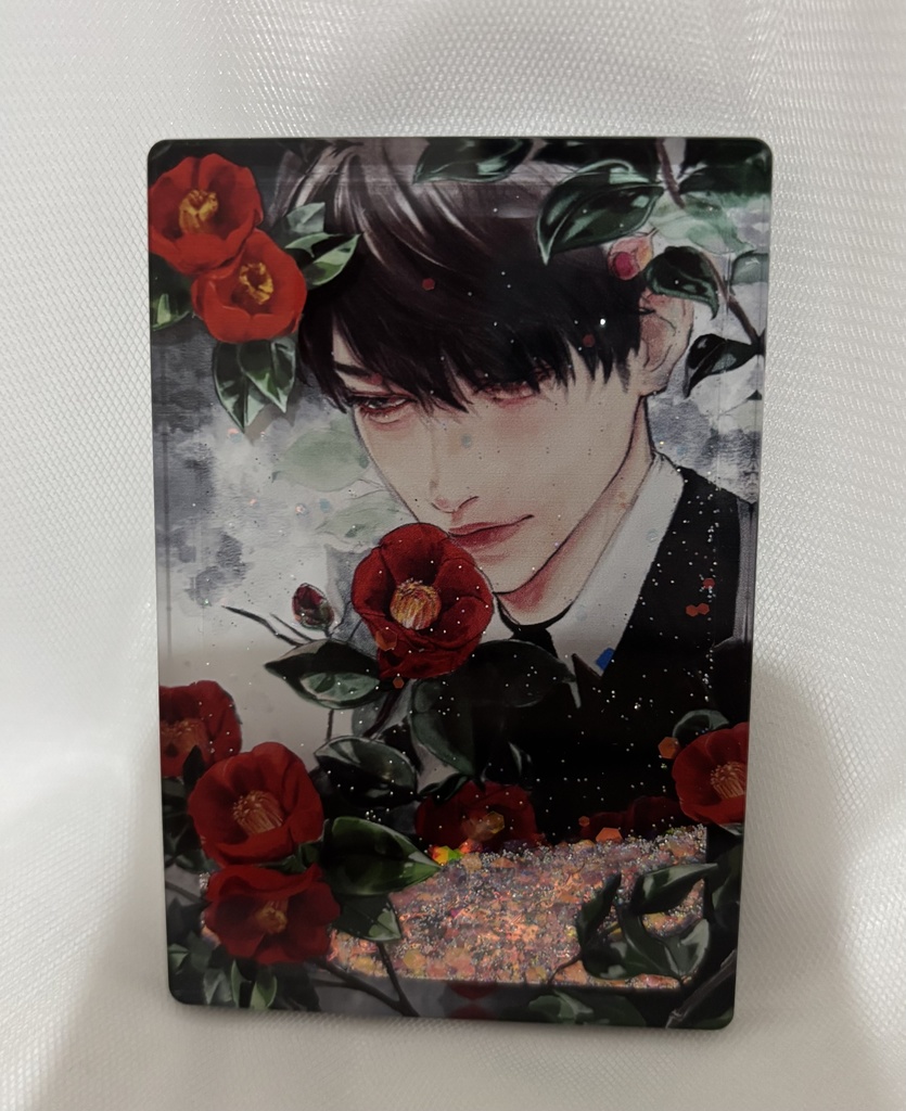 椿マヒルのアクリル流砂