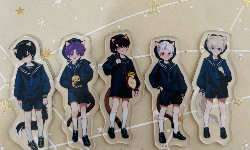 ミニアクリルシール園児セット