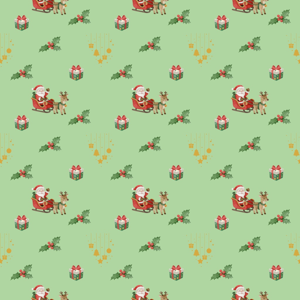 クリスマスデジタルペーパーセット