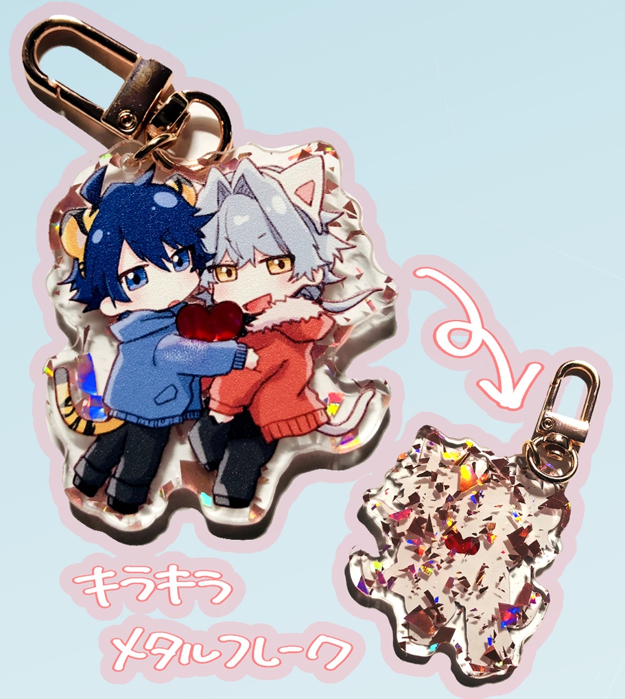 タケ漣　アクリルキーホルダー