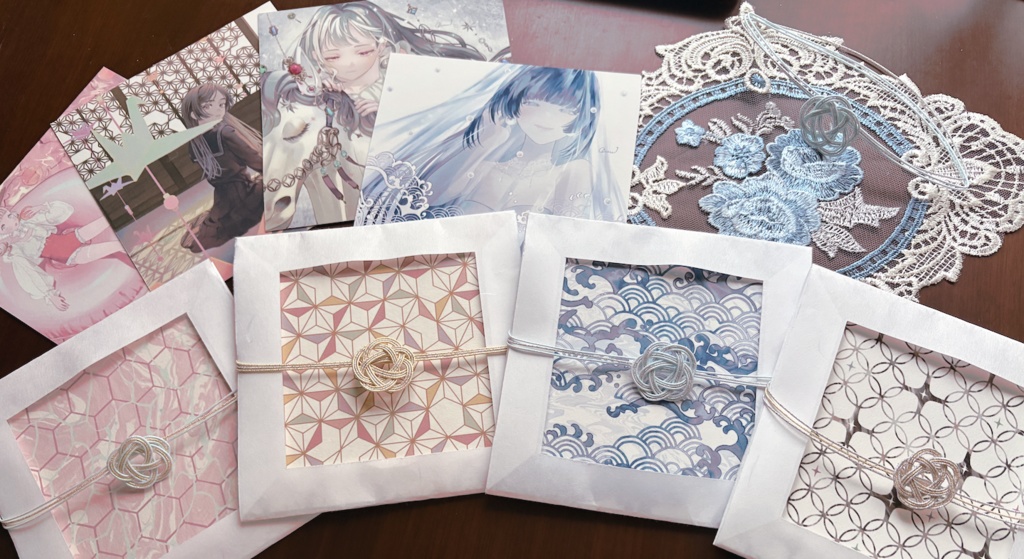 イラストカードセット『吉祥文様シリーズ』