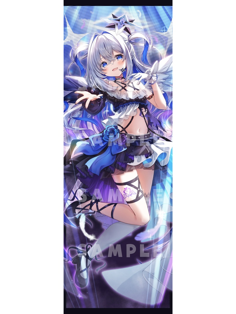 C108　妄想Live衣装たそ ほぼ等身大タペストリー[非公式グッズ]