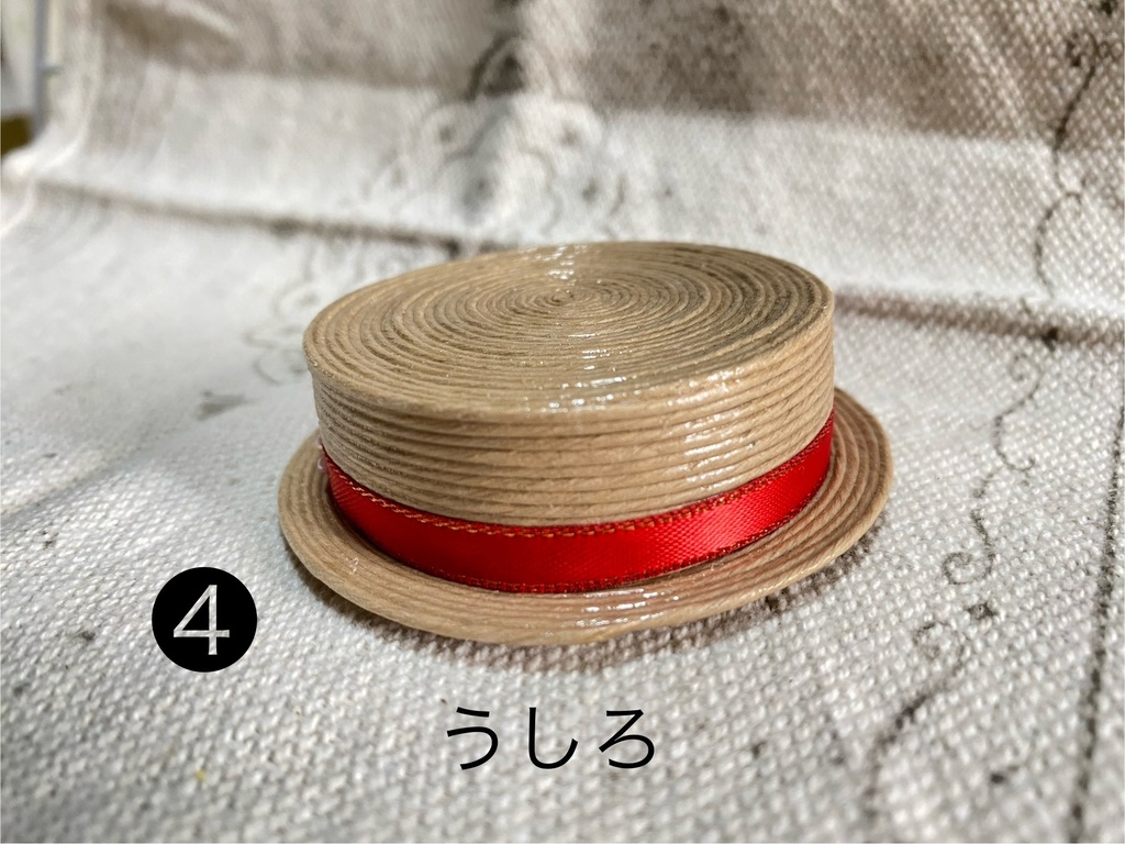 カンカン帽 中サイズ クラフトバンド