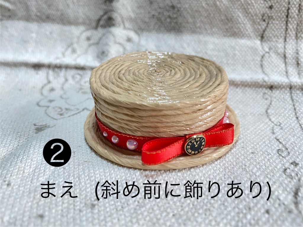 カンカン帽 中サイズ 紙ひも