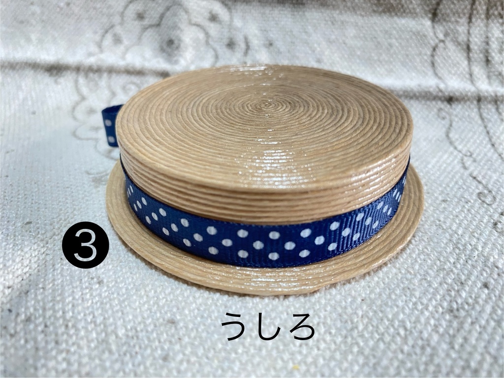 カンカン帽 大サイズ クラフトバンド