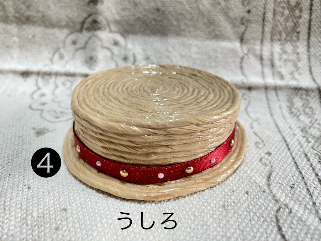 カンカン帽 大サイズ 紙ひも