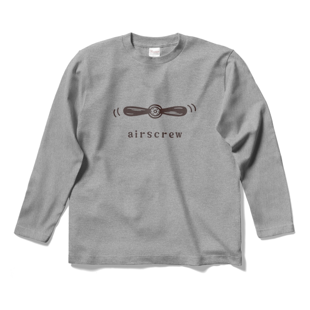 【WOLFJAM BASE】プロペライラストロングスリーブTシャツ