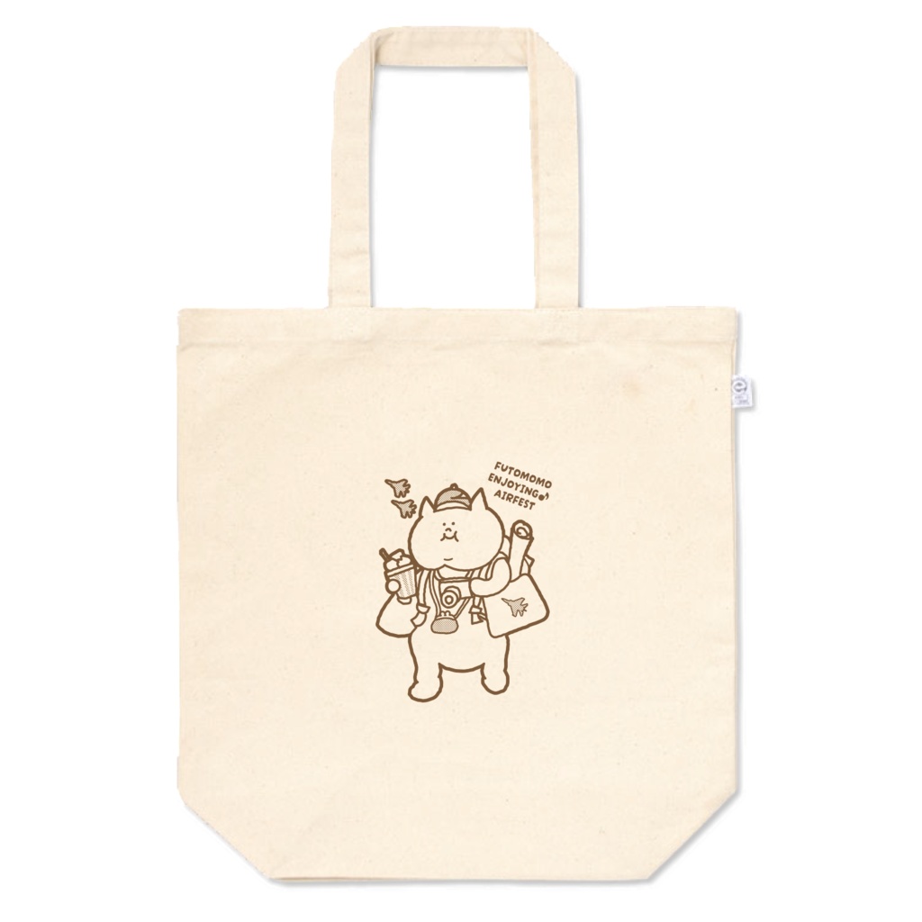 【エアフェスエンジョイ部】ふとももさんトートバッグ(シンプル)