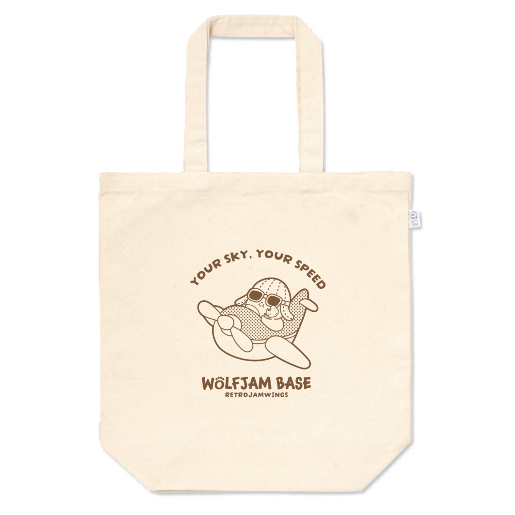 【RETROJAMWINGS】トートバッグ(Mサイズ)