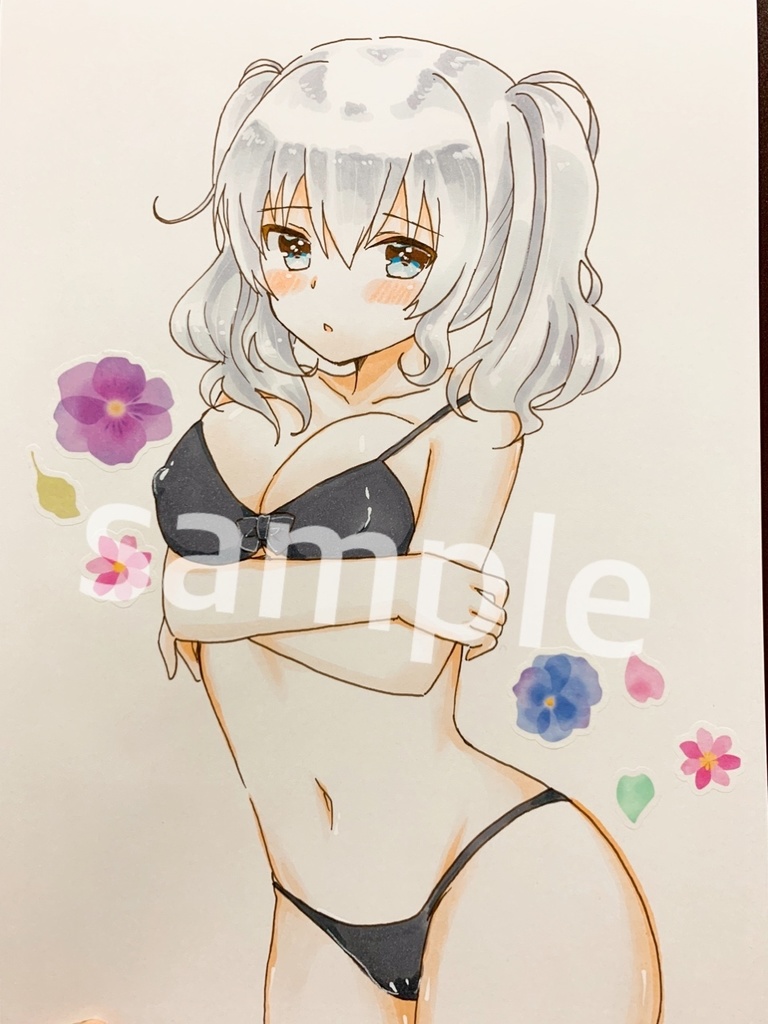 手描きイラスト 艦これ 鹿島