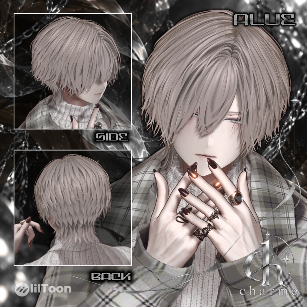 『ALLURE - Mash Hair』11アバター対応