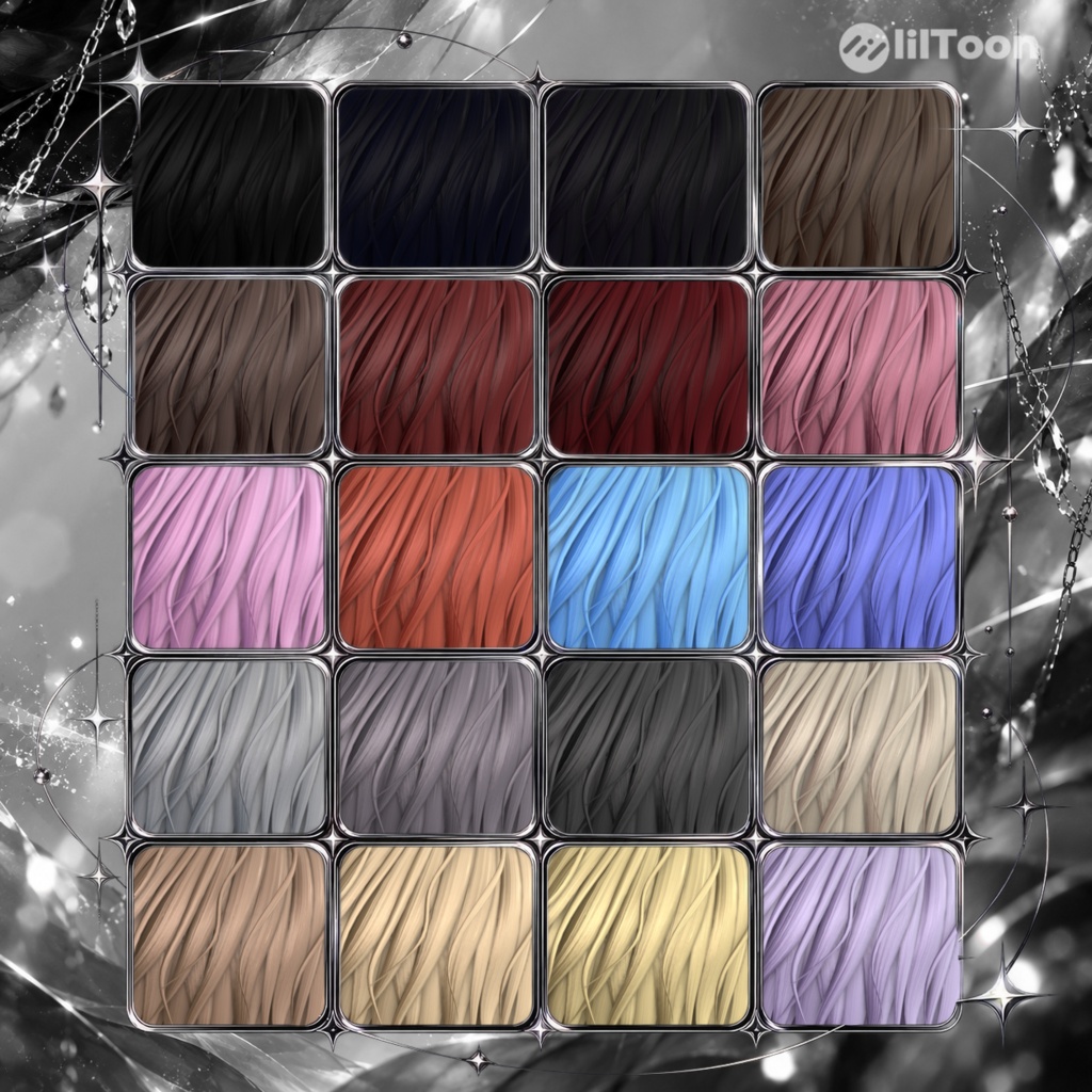『ALLURE - Mash Hair』11アバター対応