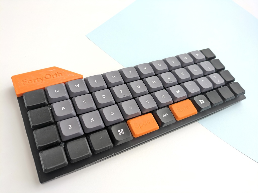 FortyOrth|オーソリニア配列 47キー 自作キーボード PCB