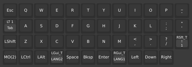 FortyOrth|オーソリニア配列 47キー 自作キーボード PCB