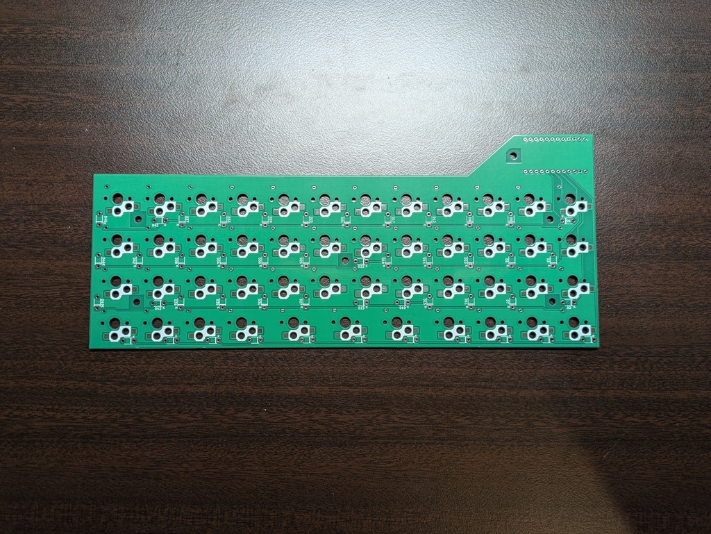 FortyOrth|オーソリニア配列 47キー 自作キーボード PCB