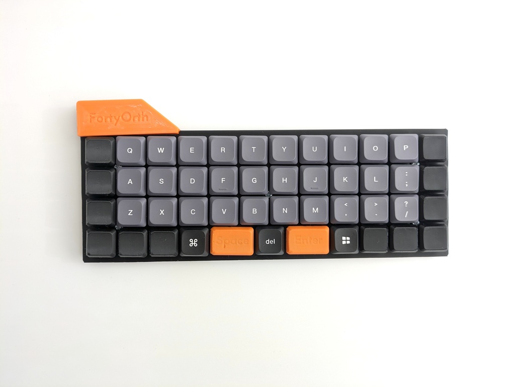 FortyOrth|オーソリニア配列 47キー 自作キーボード PCB
