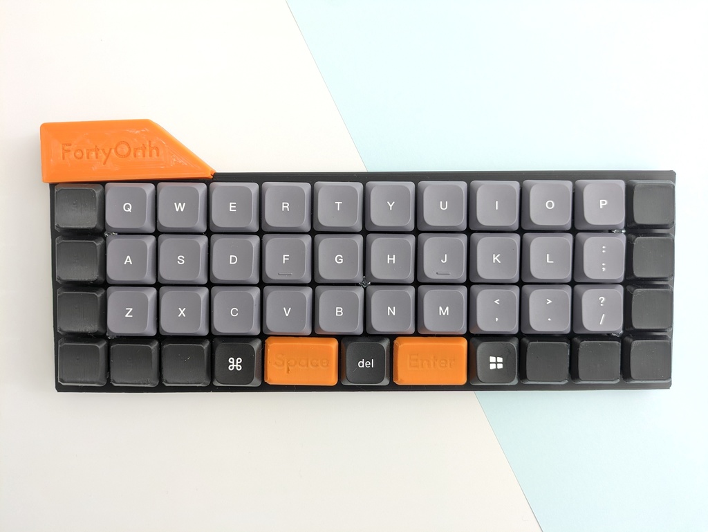 FortyOrth｜オーソリニア配列 47キー 自作キーボード PCB 