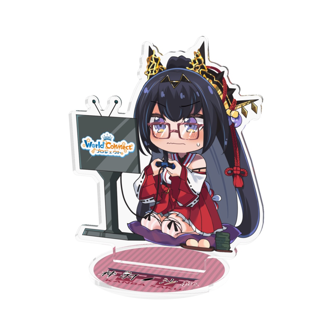神羽沙紅 アクリルフィギュア3