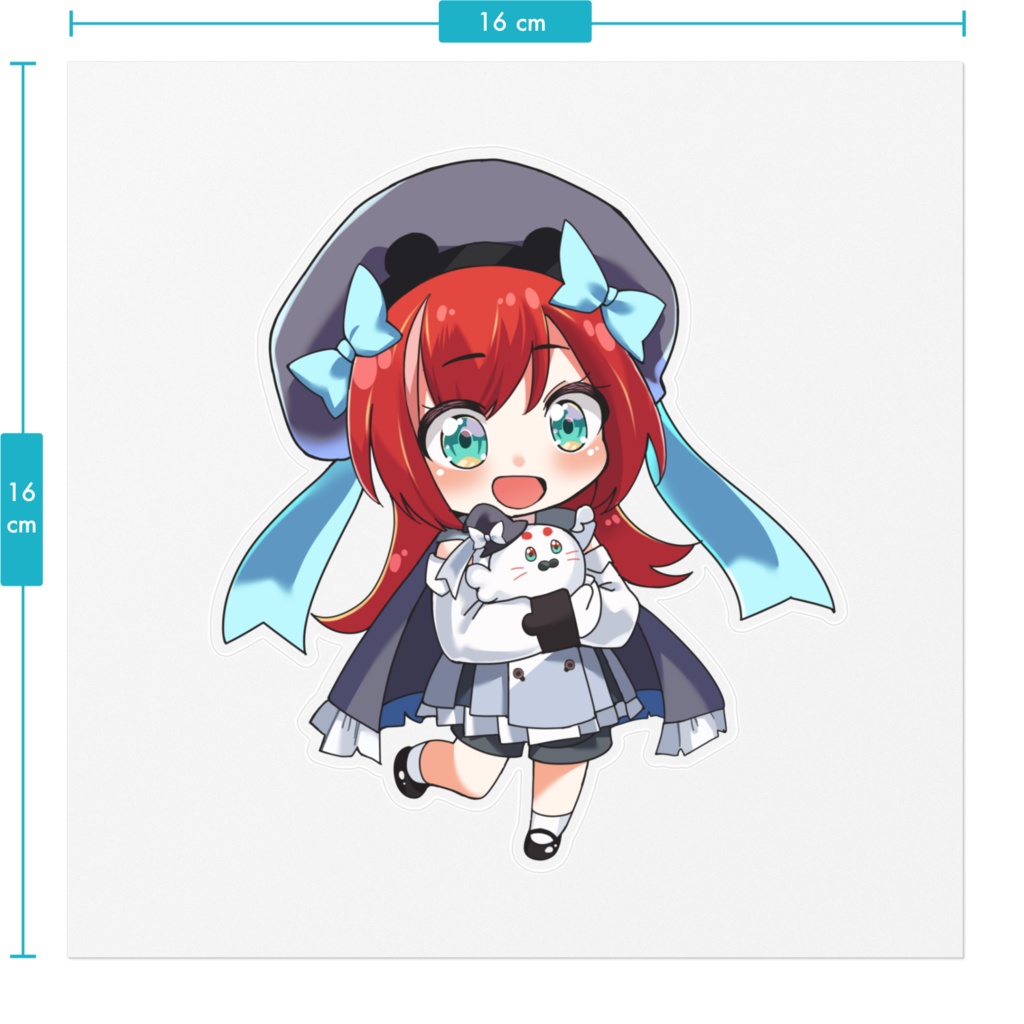 マーナ・ポプリ ステッカー