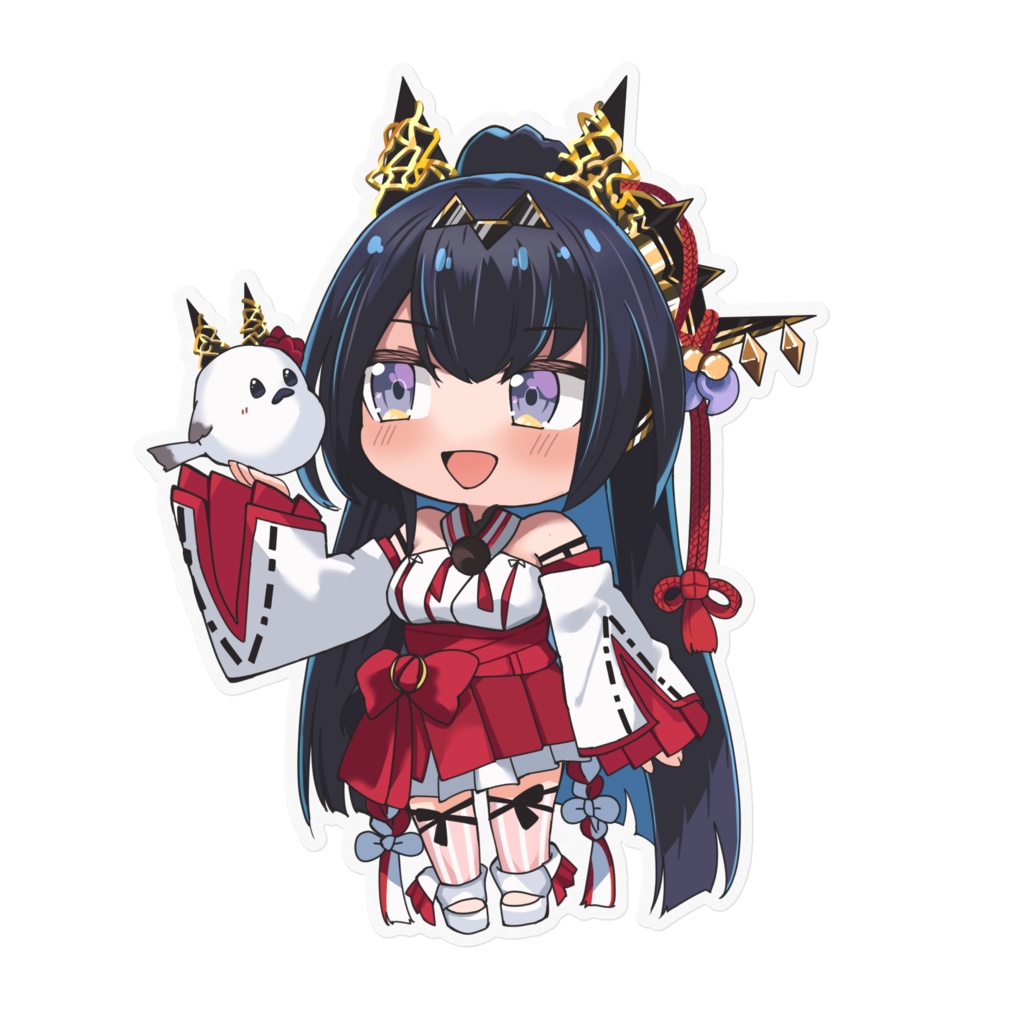 神羽沙紅 ステッカー