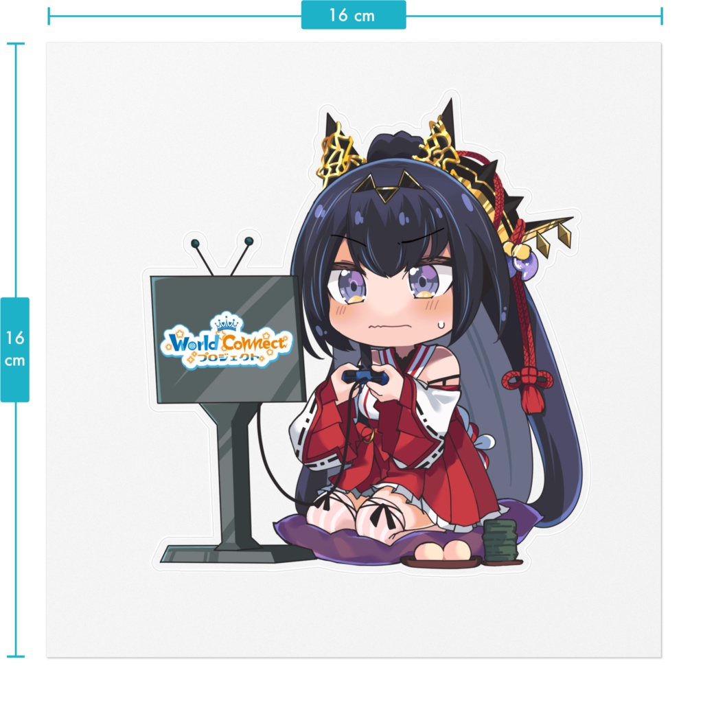 神羽沙紅 ステッカー4