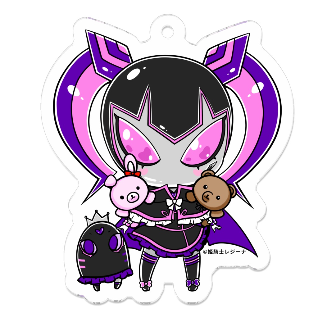 姫騎士レジーナ様のアクリルキーホルダー