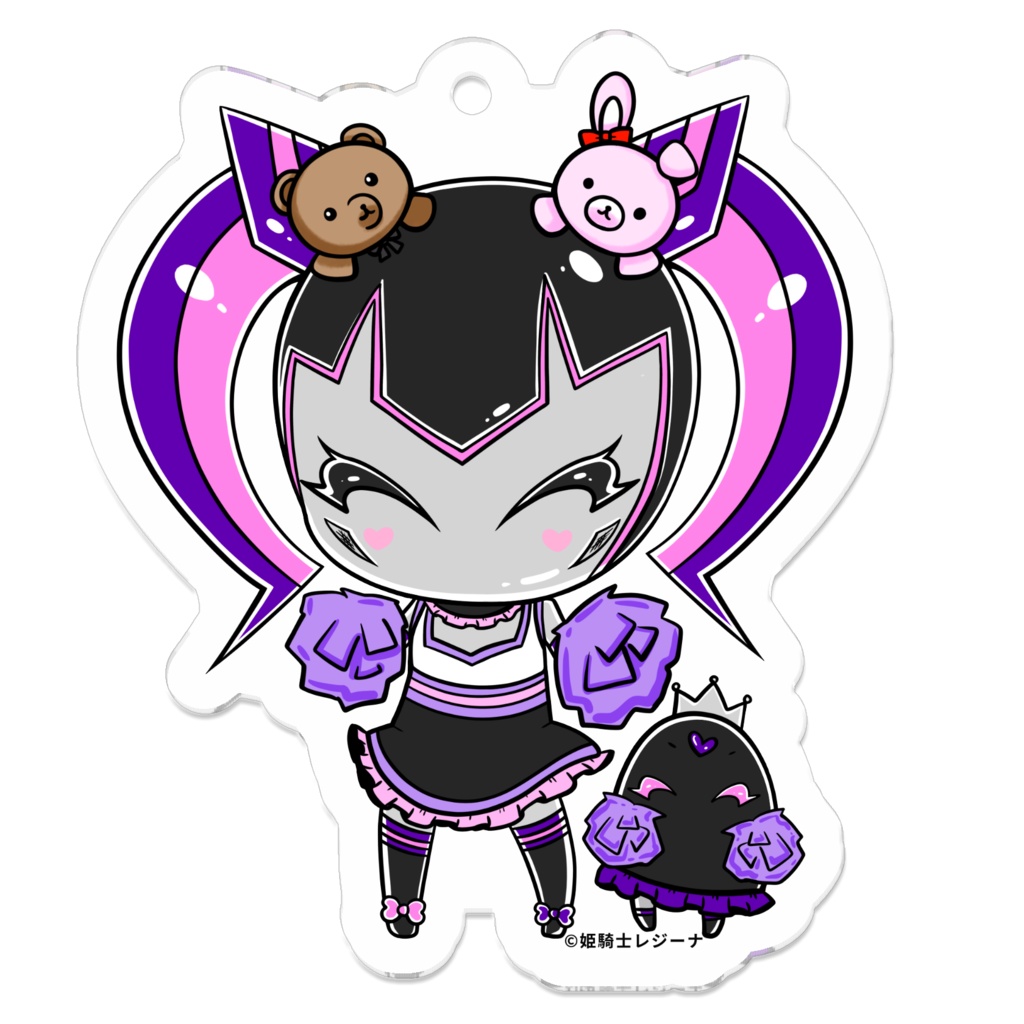 姫騎士レジーナ様のアクリルキーホルダー Ver.3