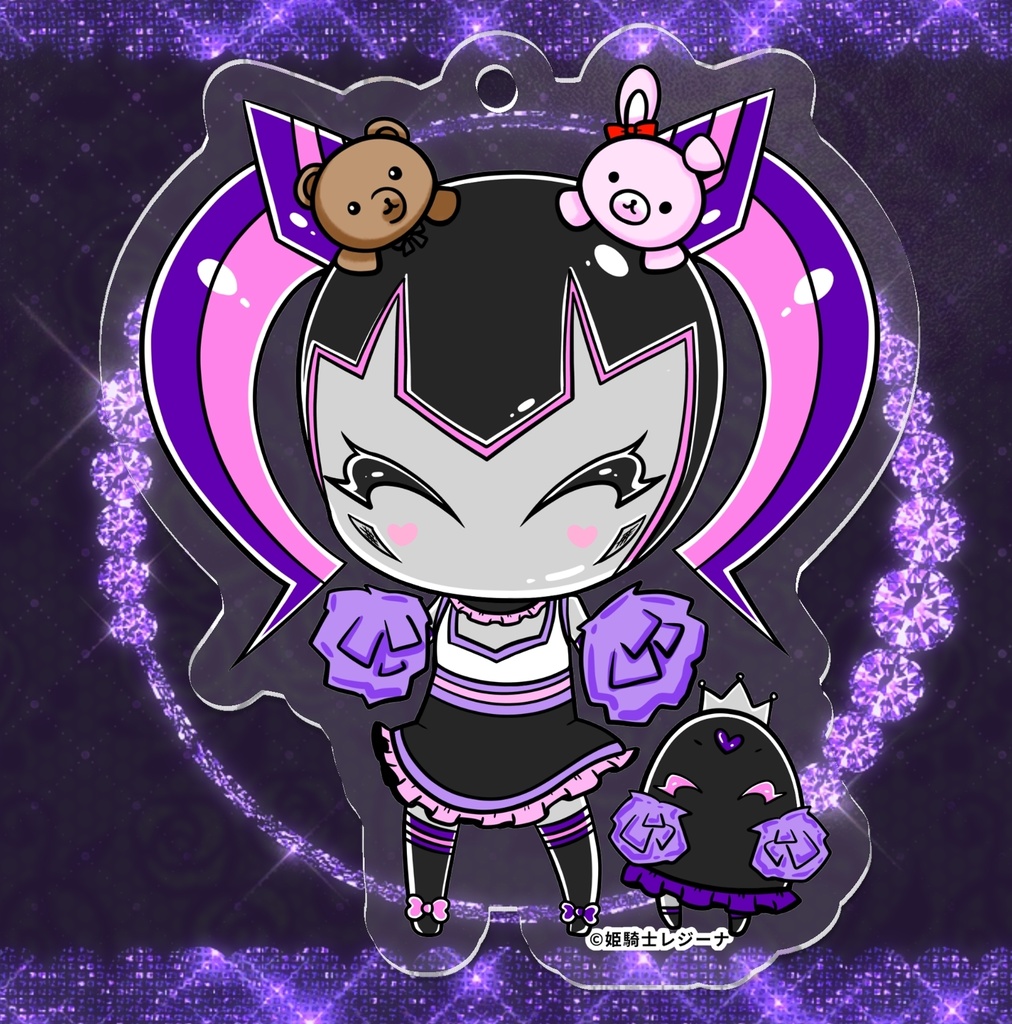 姫騎士レジーナ様のアクリルキーホルダー Ver.3