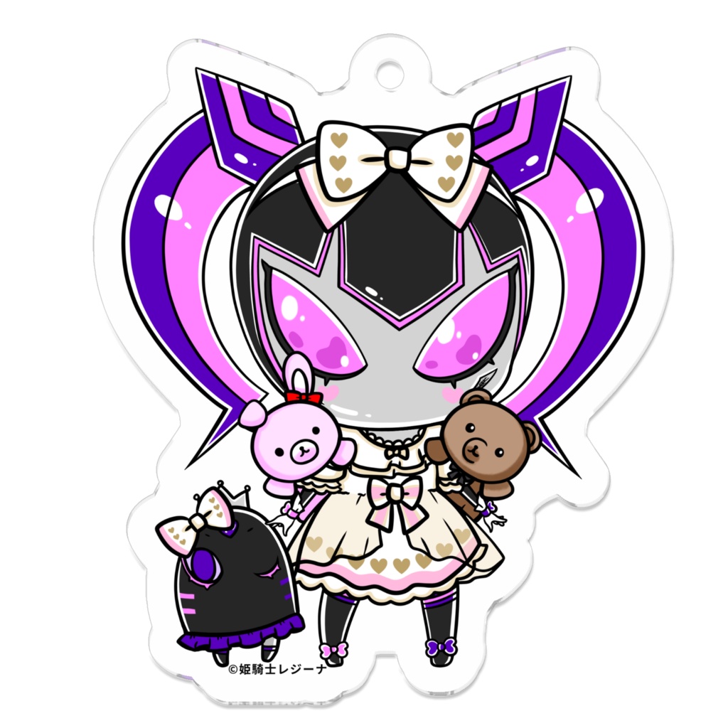 姫騎士レジーナ様のアクリルキーホルダー Ver.4