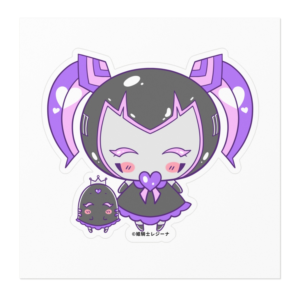 姫騎士レジーナ様のステッカーVer.2
