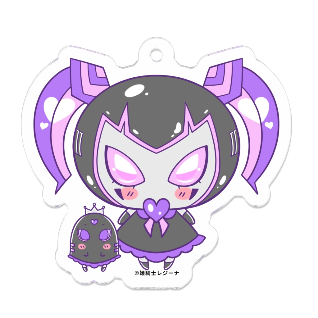 姫騎士レジーナ様のちびアクリルキーホルダー