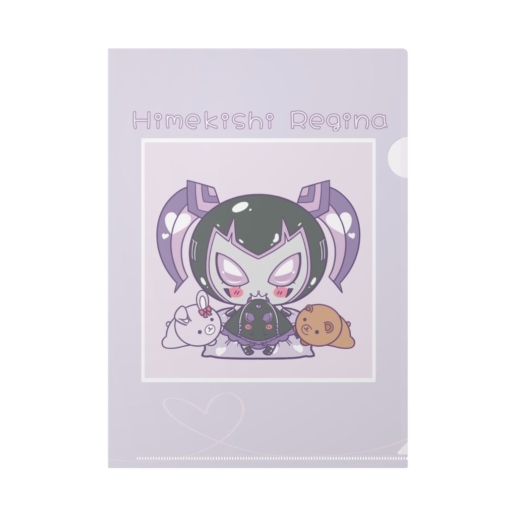 姫騎士レジーナ様のクリアファイル A4サイズ