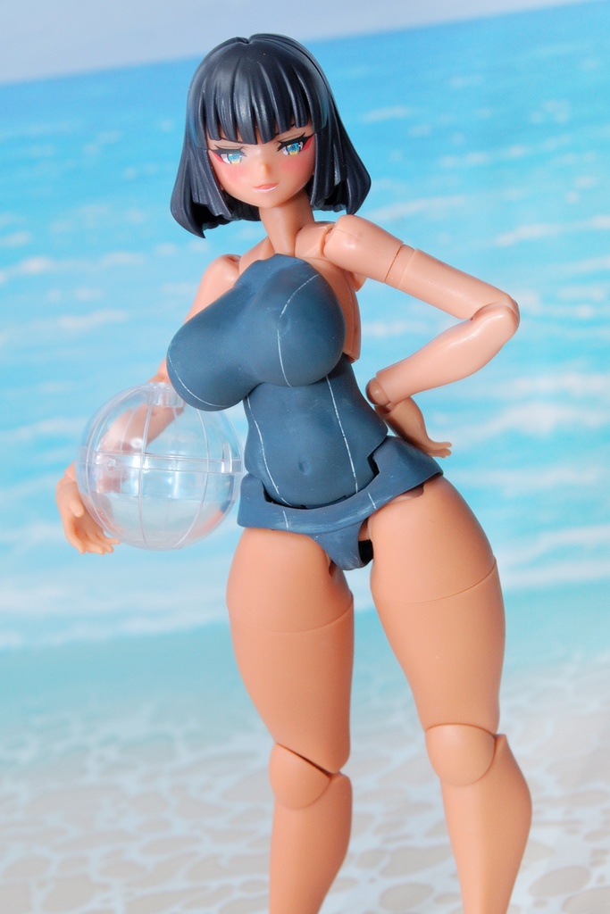 メガミデバイスBlock1.5L対応 旧スクール水着ボディ (太い下半身接続用)初版版