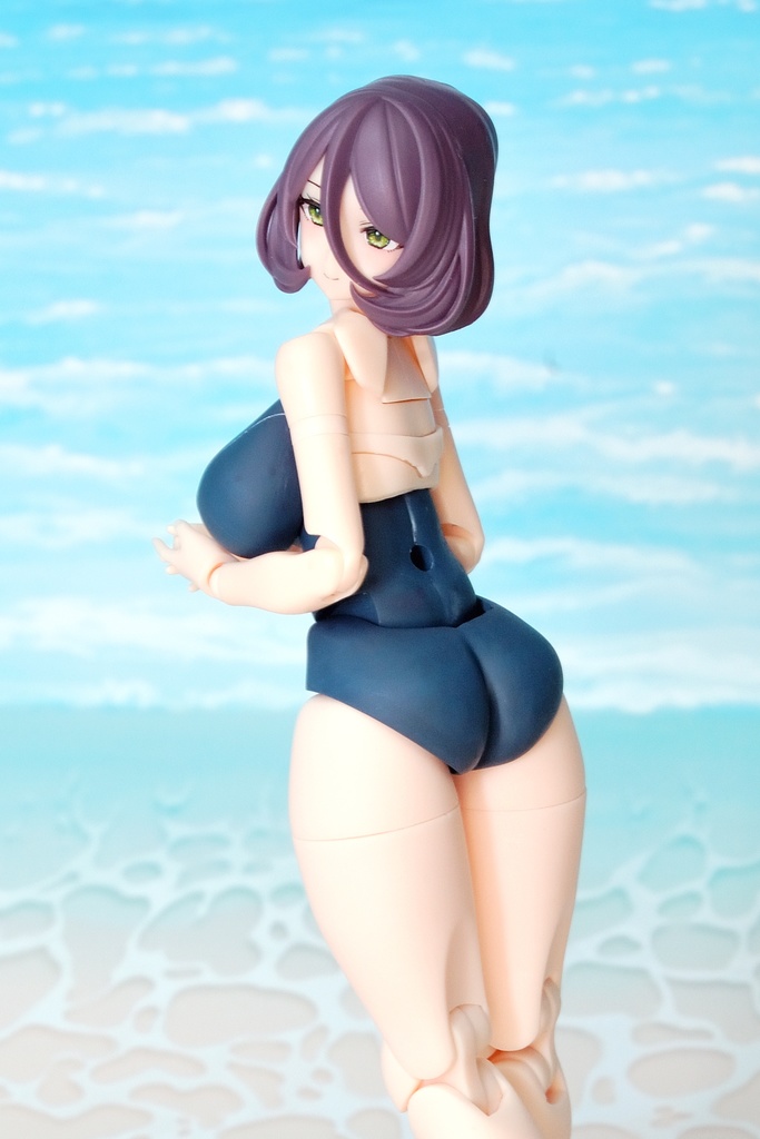 メガミデバイスBlock1.5L対応 旧スクール水着ボディ (太い下半身接続用)初版版