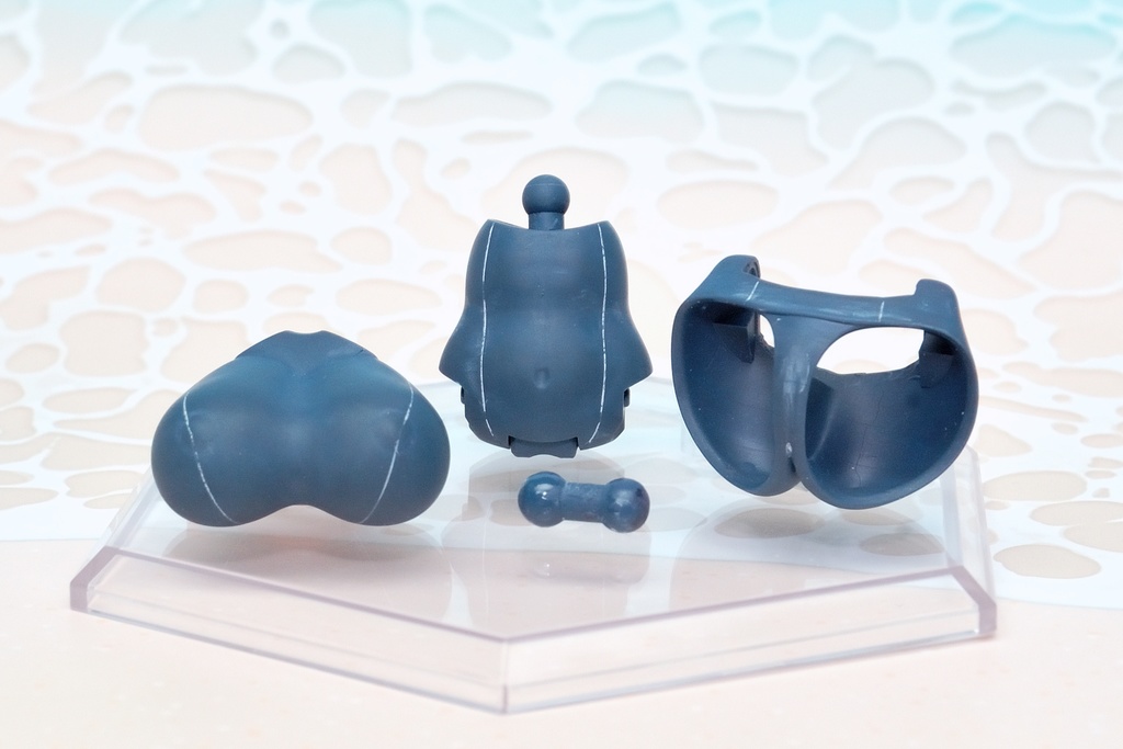 メガミデバイスBlock1.5L対応 旧スクール水着ボディ (太い下半身接続用)初版版