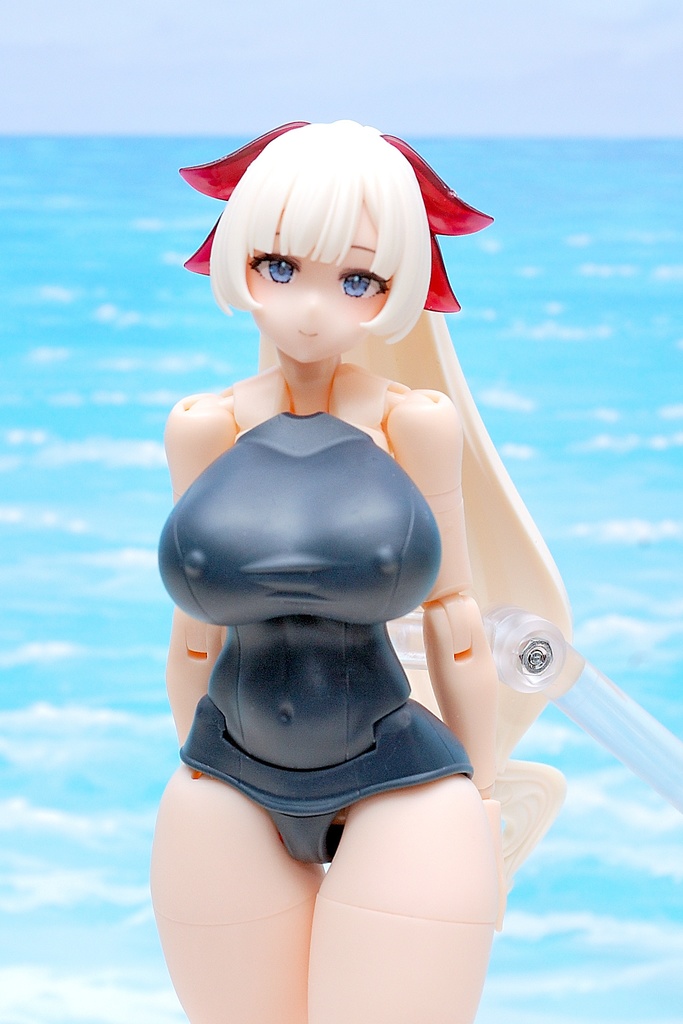 メガミデバイスBlock1.5L対応 旧スクール水着ボディVer.2 (太い下半身接続用)